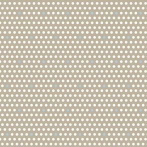 Woodland Dots Taupe