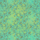 Paisley Texture antique aqua