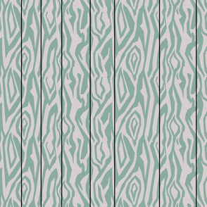 Teal Paneling