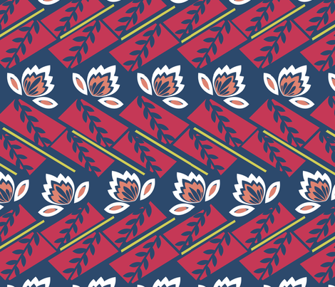 Matisse Inspired fabric by katieschrader on Spoonflower - custom fabric