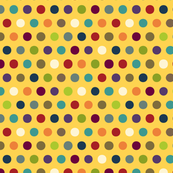 comic mini dot yellow