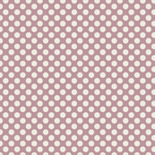 Cream Polka Dots on Mauve