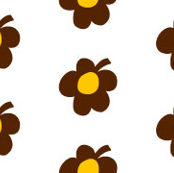 Brown flower