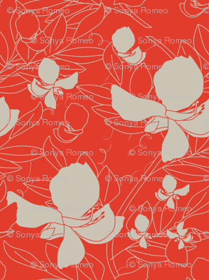 Broadbean Vine Tangerine