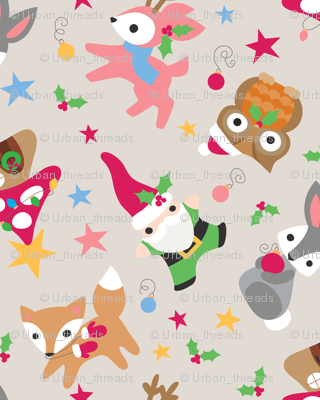 Woodland Wonderland Taupe