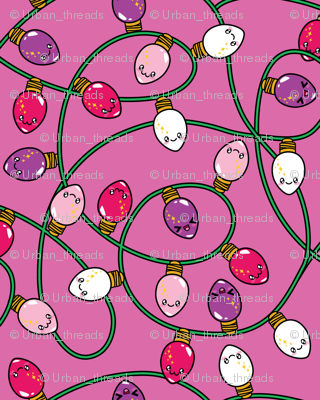 Kawaii Christmas Lights - Bubble Gum