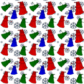 Doctor Who Inspired Christmas Daleks + Snowflakes