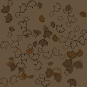 Sepia Gingko