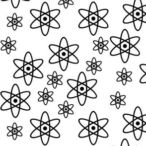Atomic Orbits (White and Black)