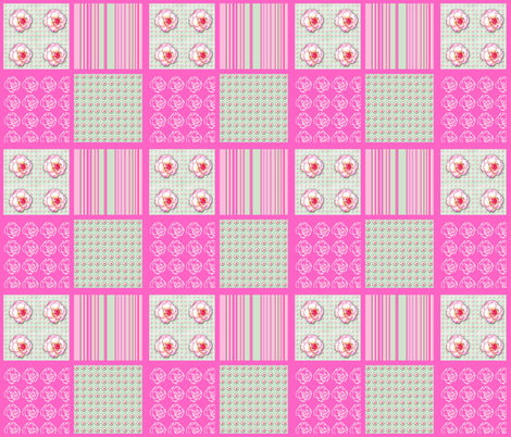 Begonia Coordinate fabric by koalalady on Spoonflower - custom fabric