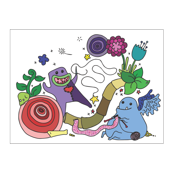 sewing monster and knitting monster