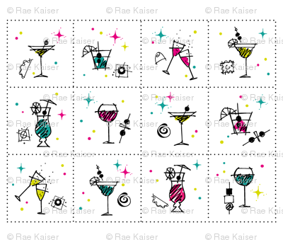 HolidayCocktailPartyNapkins