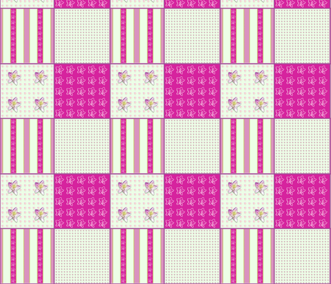 Campanula Coordinate fabric by koalalady on Spoonflower - custom fabric