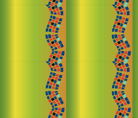 green fabric by sajvi on Spoonflower - custom fabric