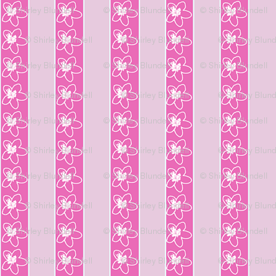 Plumeria Stripe