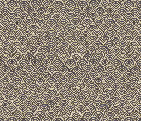 Grey arch fabric by feliciadavidsson on Spoonflower - custom fabric