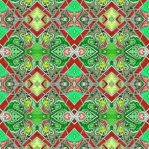Love is Green Patchwork 