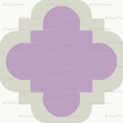burst lavender white