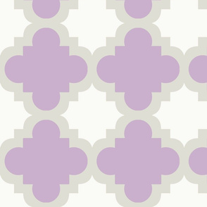 burst lavender white