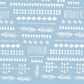 Winter of 2012 - blue & white