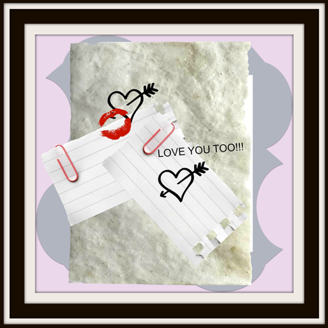 LOVE YOU TOO!  fabric by kaylah-marie on Spoonflower - custom fabric