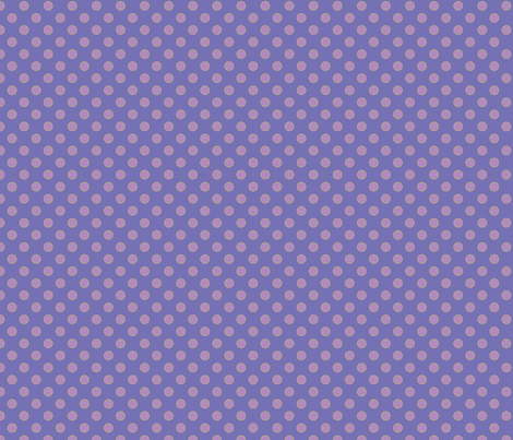 Purple with Orchid Dots fabric by anntuck on Spoonflower - custom fabric