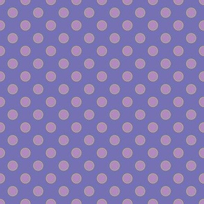 Purple with Orchid Dots