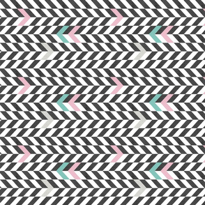 arrows_black_and_white_pattern