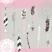 arrows pink