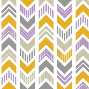 Patterned Arrowhead Chevron