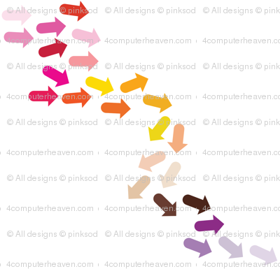 Fall Berry Pop Arrows - © PinkSodaPop 4ComputerHeaven.com