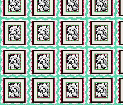 FANTACY CAROSELChristmas fabric by kaylah-marie on Spoonflower - custom fabric