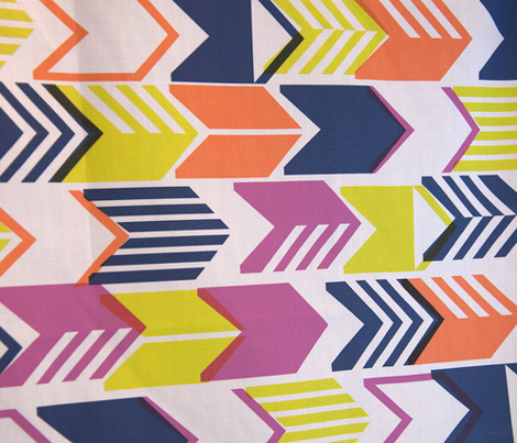 Tribal Arrows (Navy Maxi)