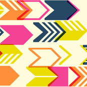 Tribal Arrows (Navy Maxi)