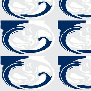 Cameo grey navy