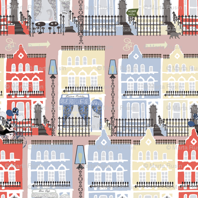 Notting Hill in mauve
