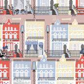 Notting Hill in mauve