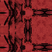 Dragonfly Red Plaid