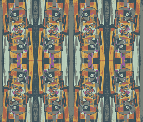 The Kings Jester fabric by whimzwhirled on Spoonflower - custom fabric