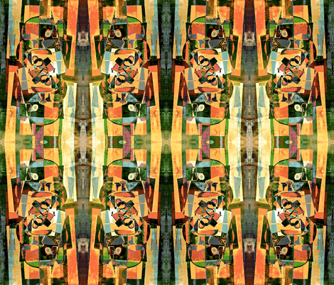 Grunge Pop fabric by whimzwhirled on Spoonflower - custom fabric