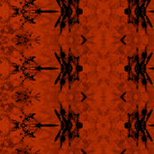 Dragonfly in Rich Warm Red
