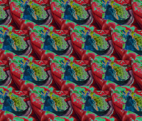 Matisse Velvet fabric by krussimages on Spoonflower - custom fabric