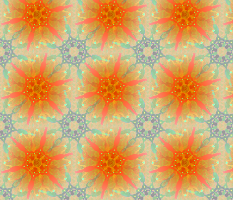 woman_on_fire21 fabric by glimmericks on Spoonflower - custom fabric