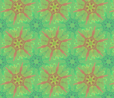 woman_on_fire16 fabric by glimmericks on Spoonflower - custom fabric