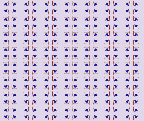 Bluebird fabric by bymarie on Spoonflower - custom fabric