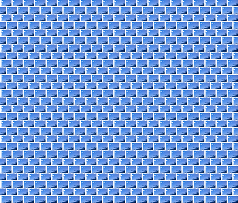 Storm Blue Sky  fabric by walkwithmagistudio on Spoonflower - custom fabric