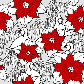 Poinsettia repeat