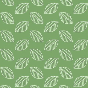 Falling leaves in Pickle Green