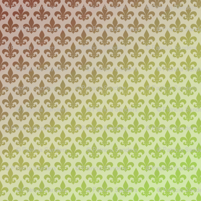 Fleur de lis Gradient
