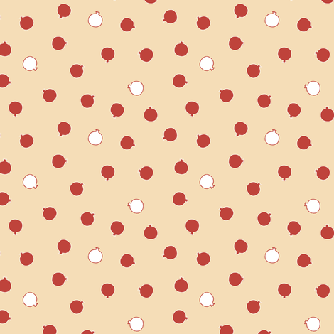 Scattered Poms fabric by murex_textile_designs on Spoonflower - custom fabric